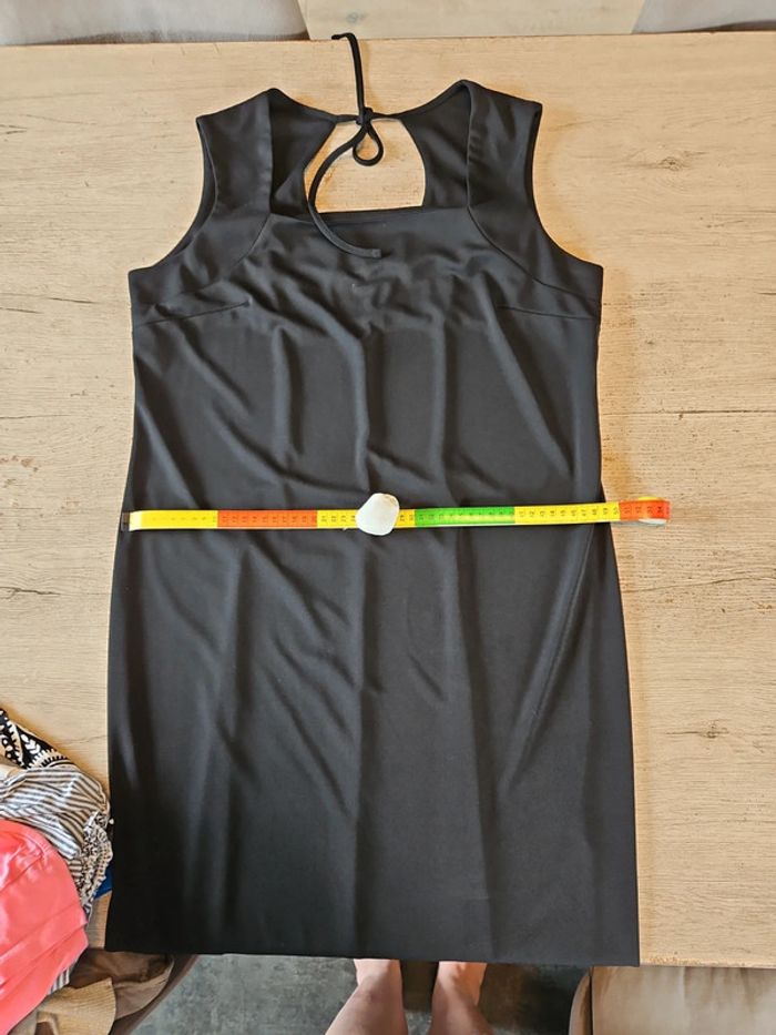 Robe courte classique noire sans manche, La Redoute, 44/46, nickel - photo numéro 12