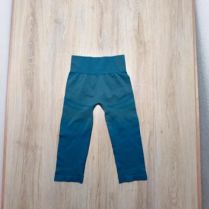 Legging gymshark femme s bleu legging court - photo numéro 4