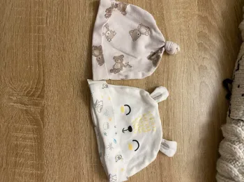 Lot de 2 bonnets