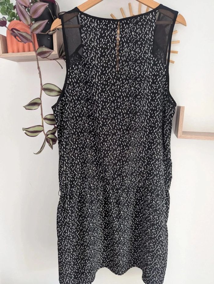 Robe femme noire et blanche taille 42 Camaïeu - photo numéro 4