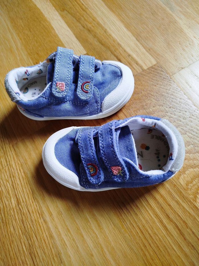 Basket basses blue denim - photo numéro 2