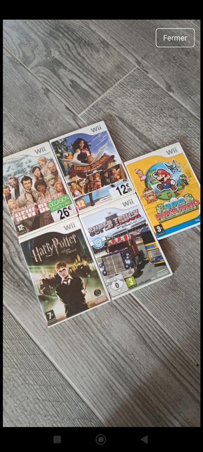 jeu wii