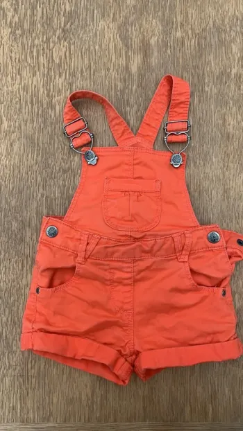 Salopette orange jbc 74