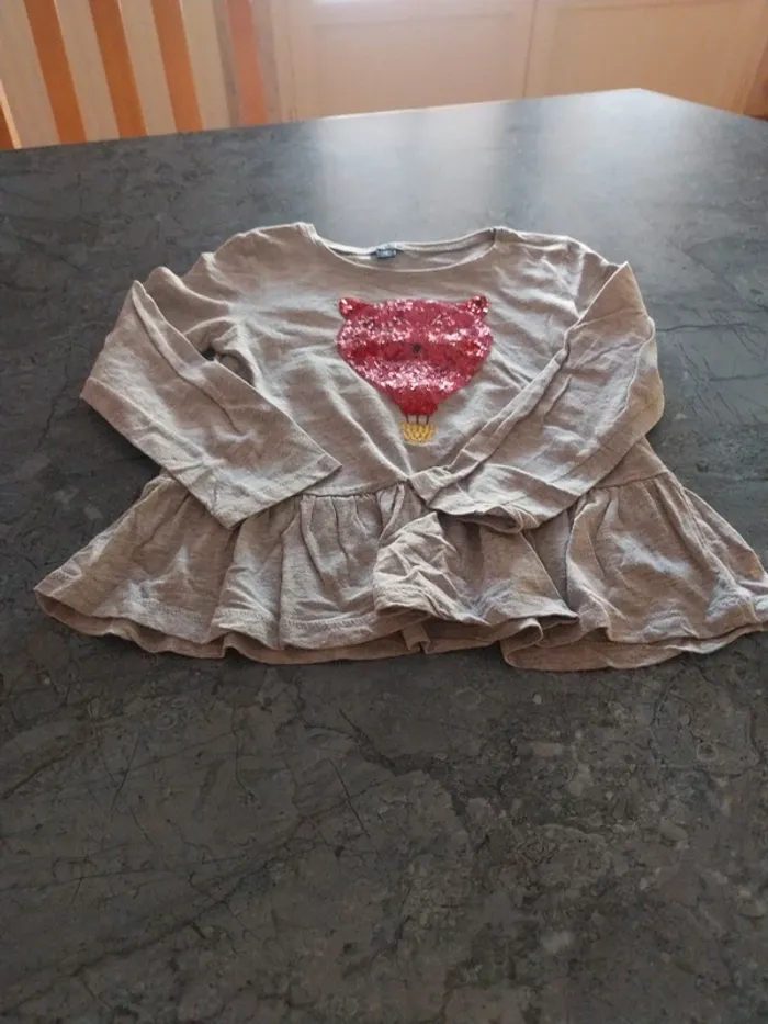 T-shirt manche longue T.6ans