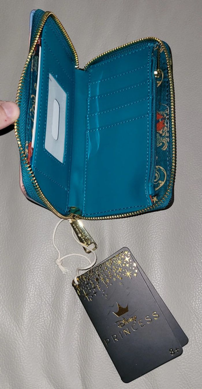 Portefeuille porte monnaie merida rebelle disney - photo numéro 3