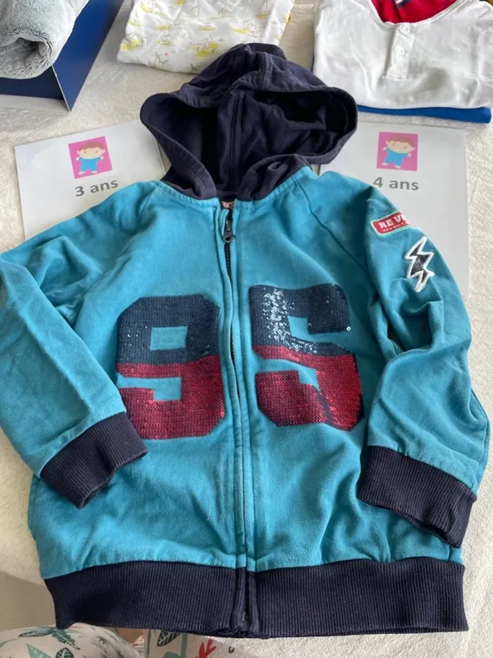 Veste cars 3-4 ans - photo numéro 2