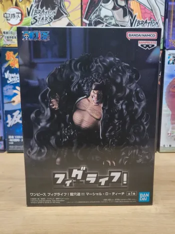 Figurine One Piece Marshall D. Teach (Barbe Noire) Figure Life Banpresto Bandai Namco