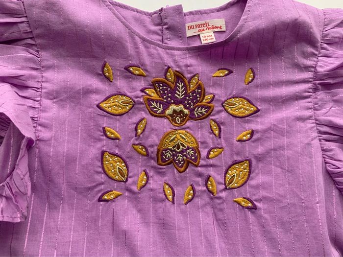 Robe violette fille 10 ans - photo numéro 3
