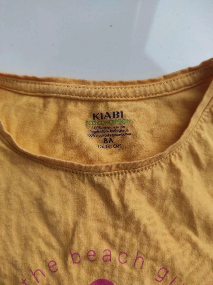 Tee-shirt manches courtes fille 8 ans - photo numéro 2