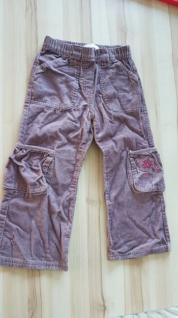 Pantalon velours 4 ans