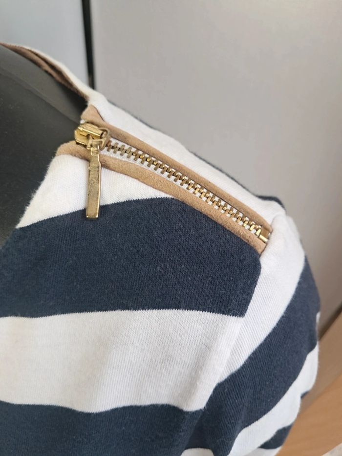 Massimo Dutti haut marin T.36 - photo numéro 4