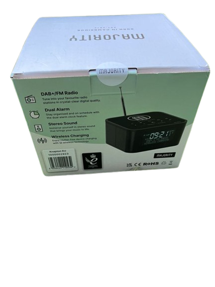 Majority Knapton | Radio-réveil de chevet DAB+ avec Bluetooth 15W - photo numéro 2