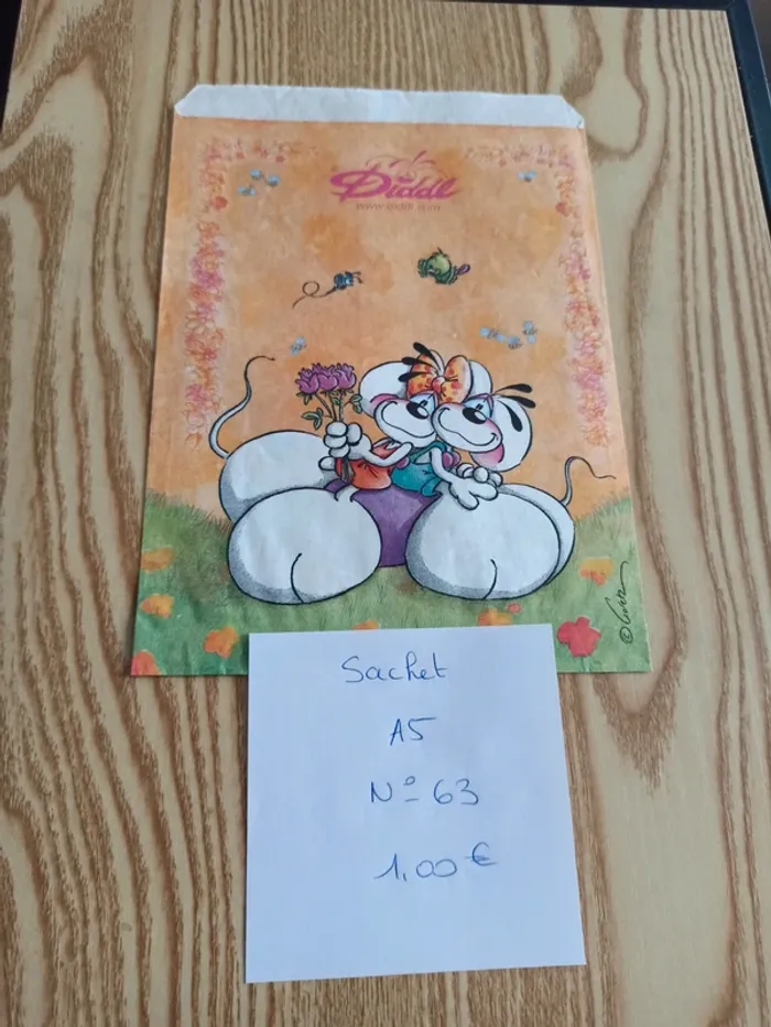 Sachet en papier Diddl 63 1,00€