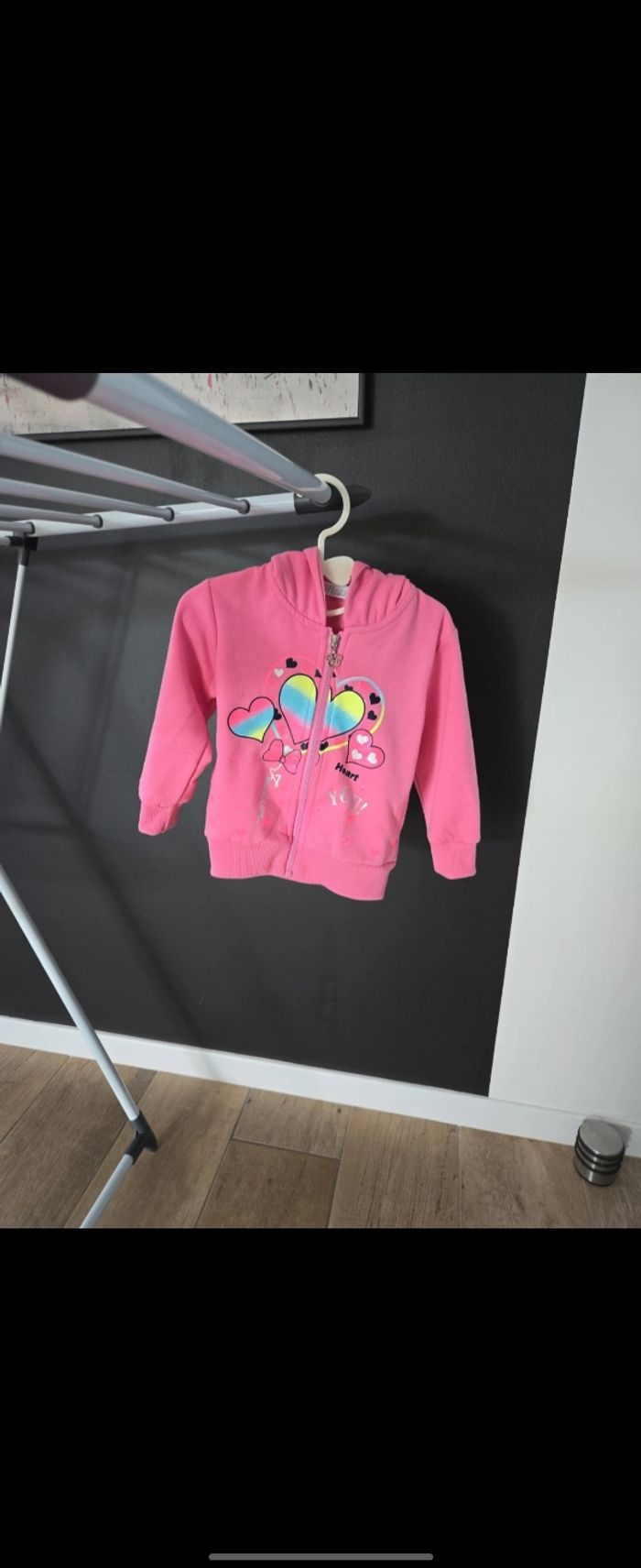 Veste a capuche 24 mois