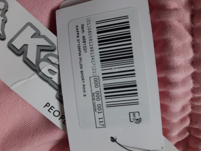 Short kappa taille S rose - photo numéro 4