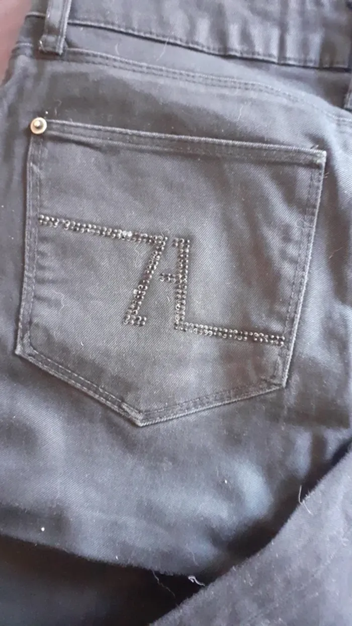 Jeans noir Zara - photo numéro 8