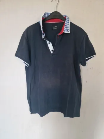 Polo zara taille l (petite tâche col et un peu delaver )