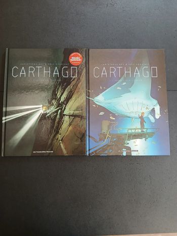 Lot de 2 bd carthago 1 et 2,EO