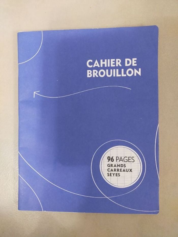 Cahier de brouillon