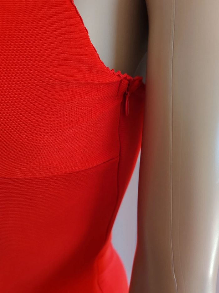 Robe d'été rouge - photo numéro 4