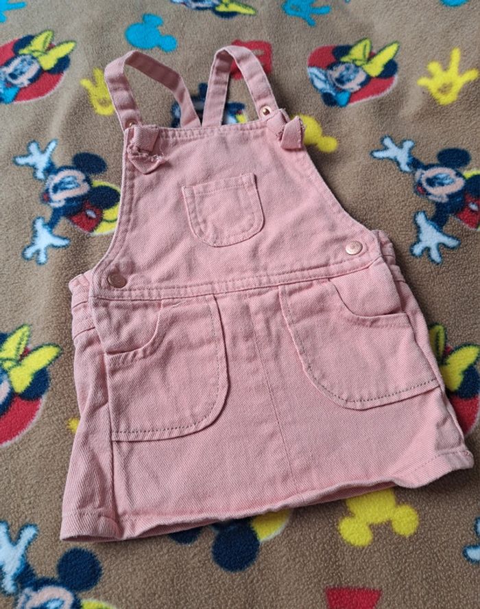 Robe en jean bébé 9mois