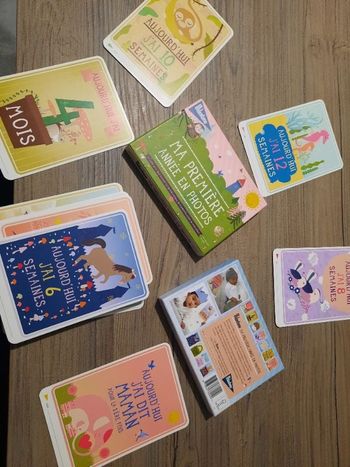 Carte étapes bébé