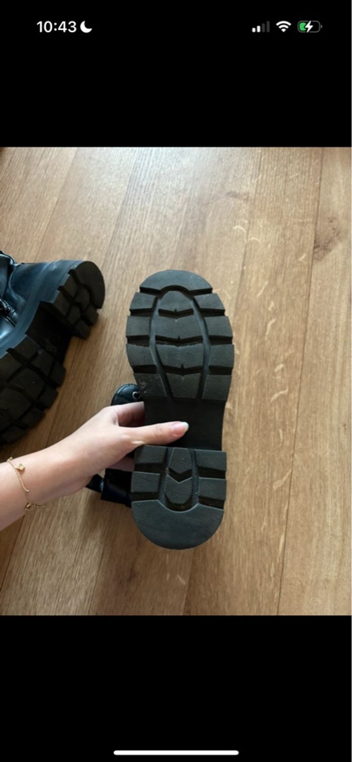 Bottine noir - Taille 38 - photo numéro 3