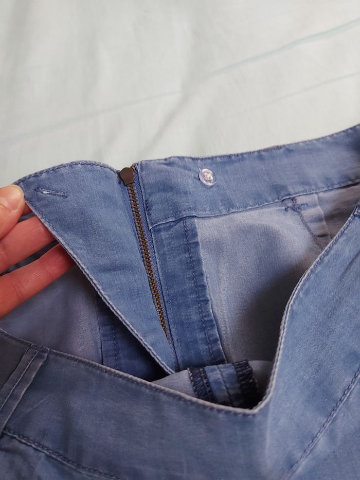 Mini-jupe denim - photo numéro 3