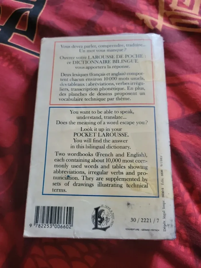 Larousse dictionnaire français anglais - photo numéro 3