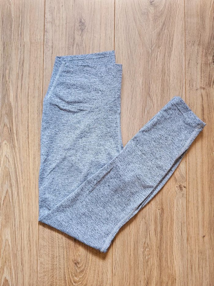 Legging Nobull gris chiné taille M femme neuf