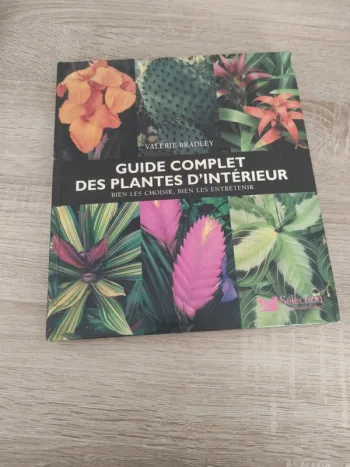 Livre guide sur les plantes d'intérieur