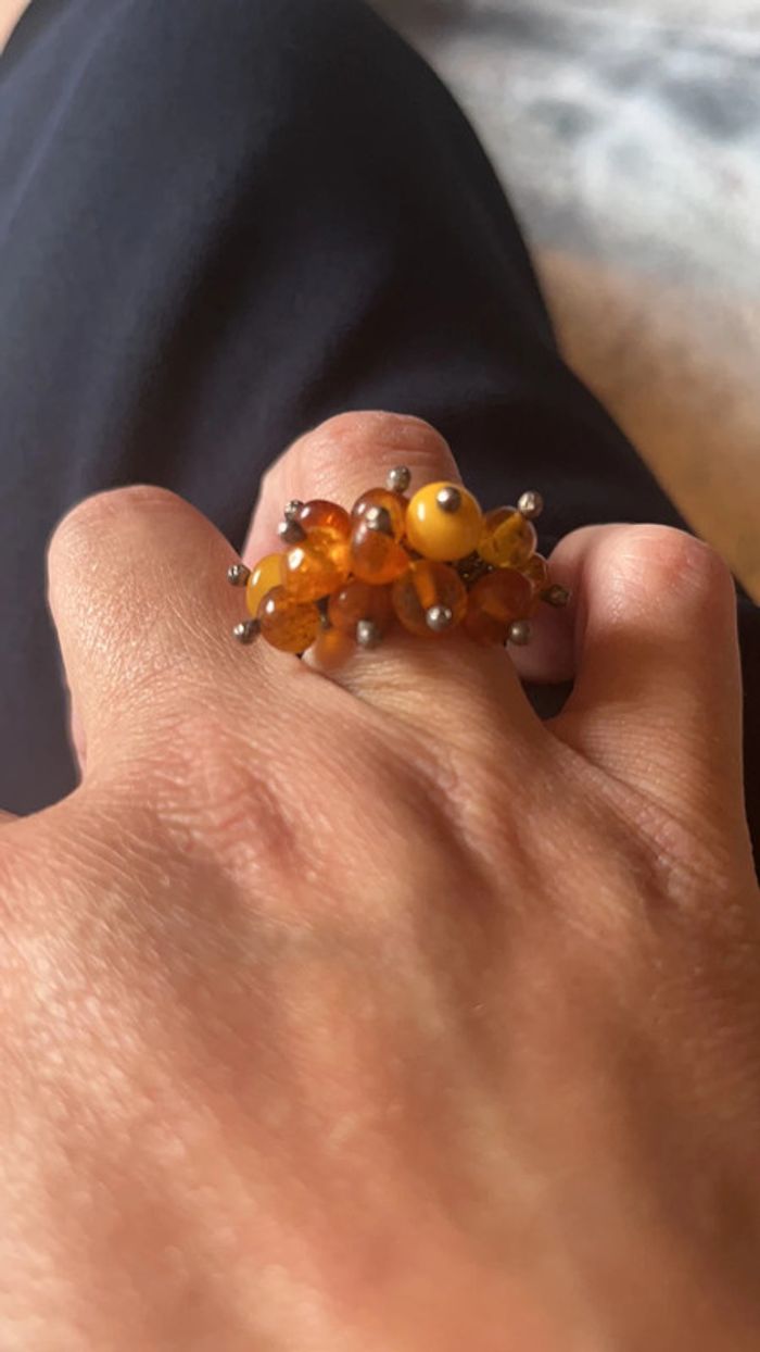 Bague en ambre - photo numéro 3