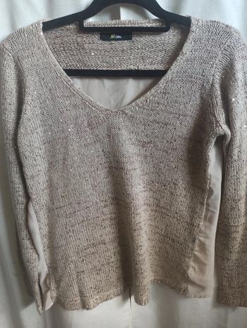 Pull léger voile dos