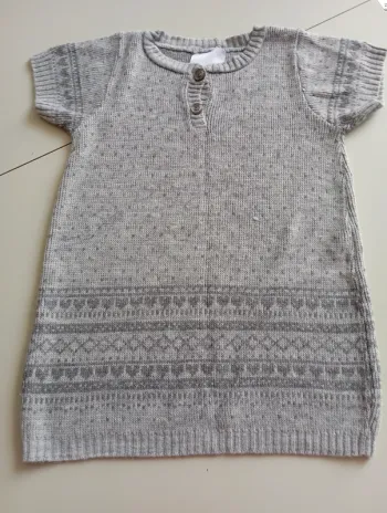 Robe manches courtes hiver 6 ans