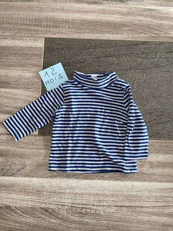 Sous pull garçon 12 mois