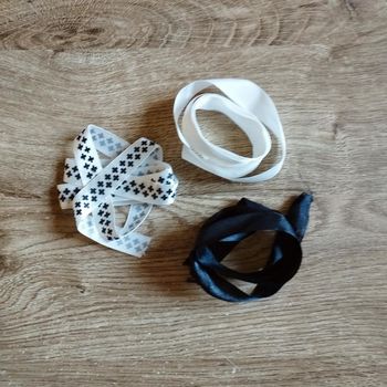 💖 Lot ruban environ 85 cm 💖 #scrapbooking