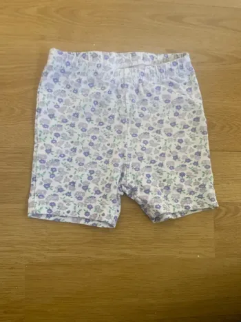 Short cycliste fille 9 mois tex