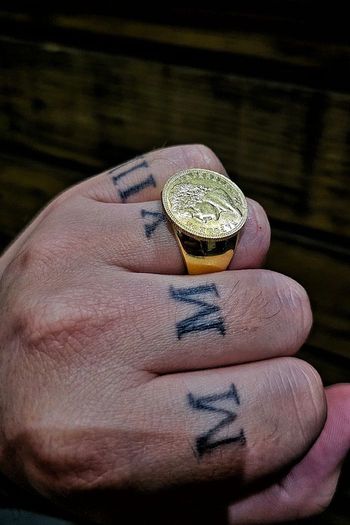 Bague ajustable pièce Napoléon 