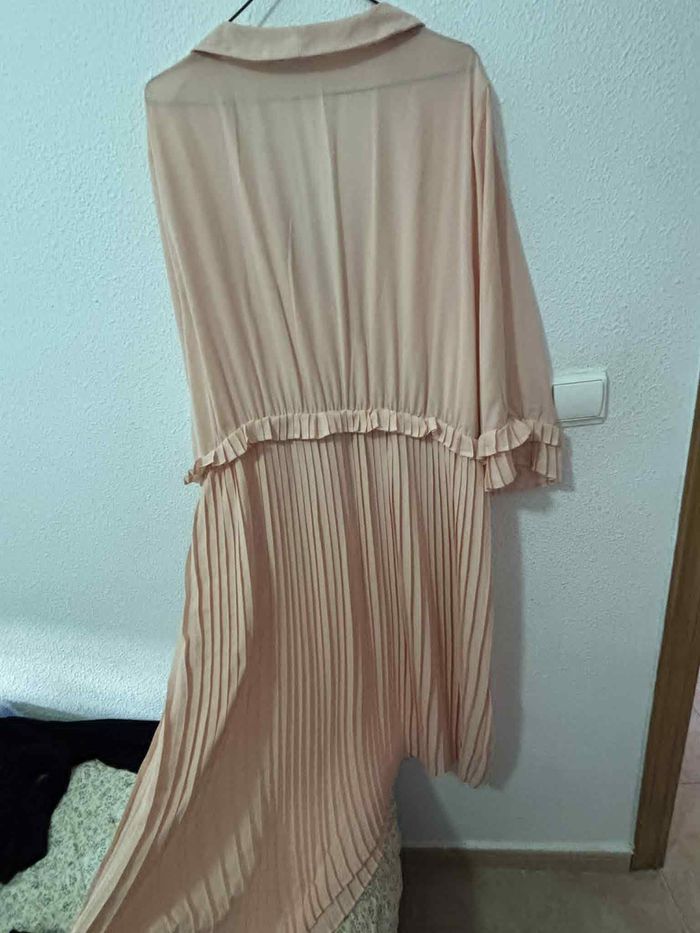 Robe mi longue rose Boohoo taille 52