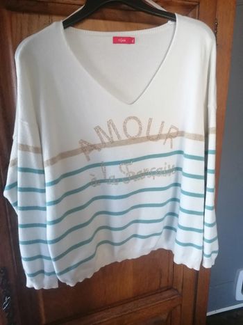 Pull fin  printemps taille L 40-42 tbe