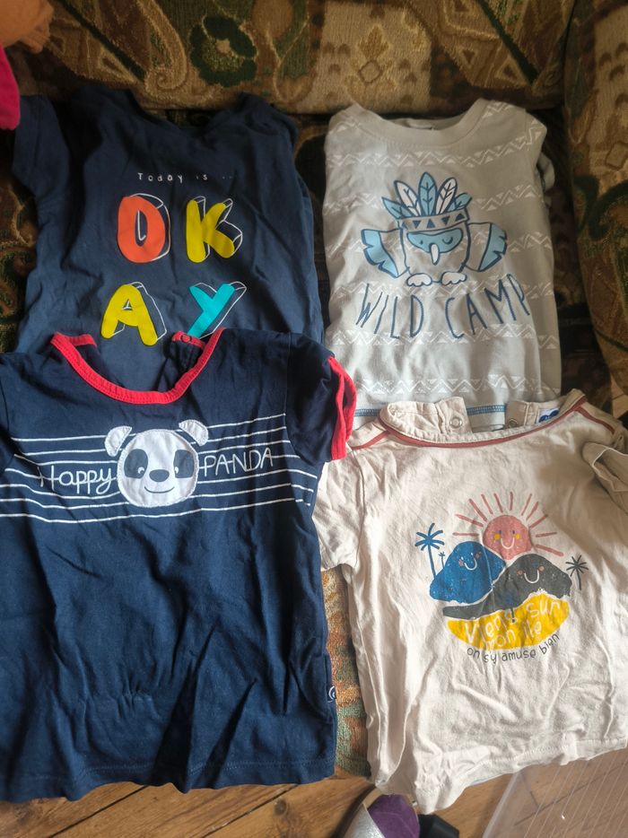 Lot de 4 t-shirt 18 mois