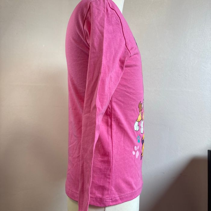 T-shirt ML fille taille 110 - photo numéro 3