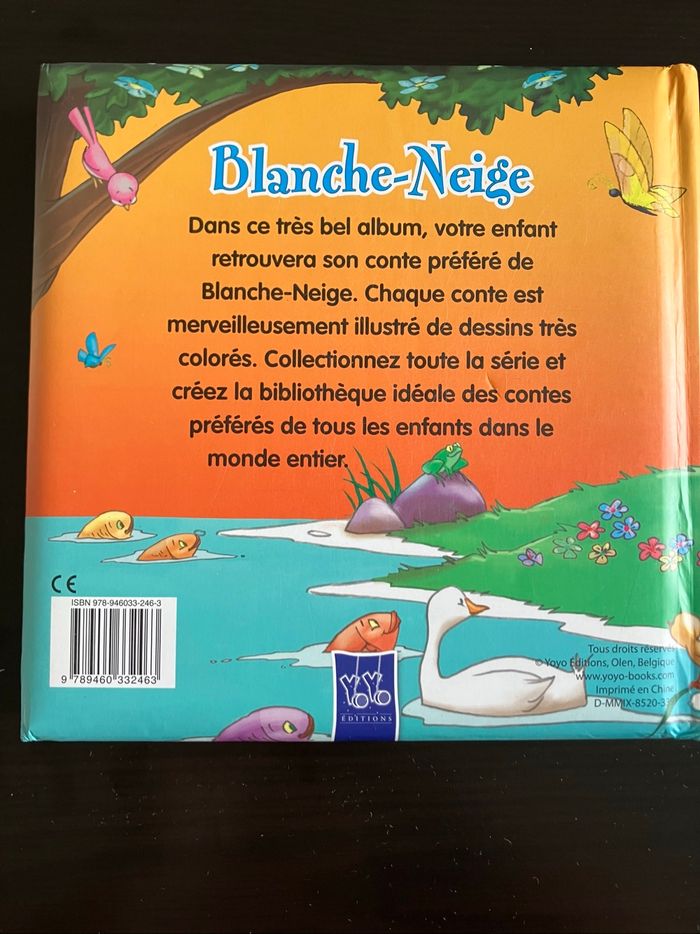 Livre Blanche Neige - photo numéro 2