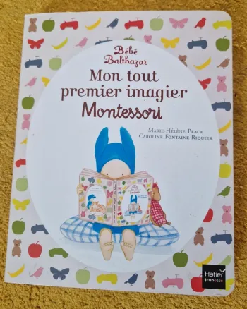 Livre mon premier imagier montessori