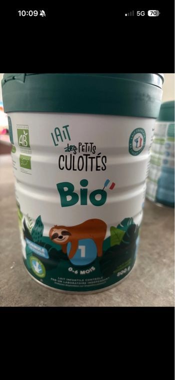 Lait  petits culottés