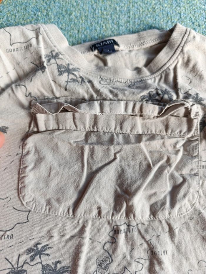 T-shirt 3ans 90 97 carte - photo numéro 2