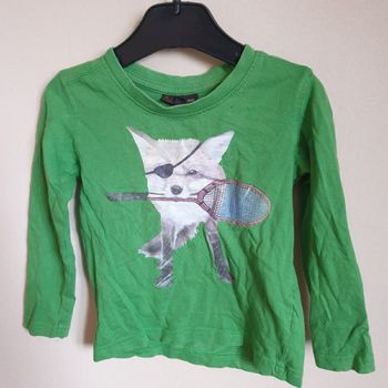 Haut manches longues vert