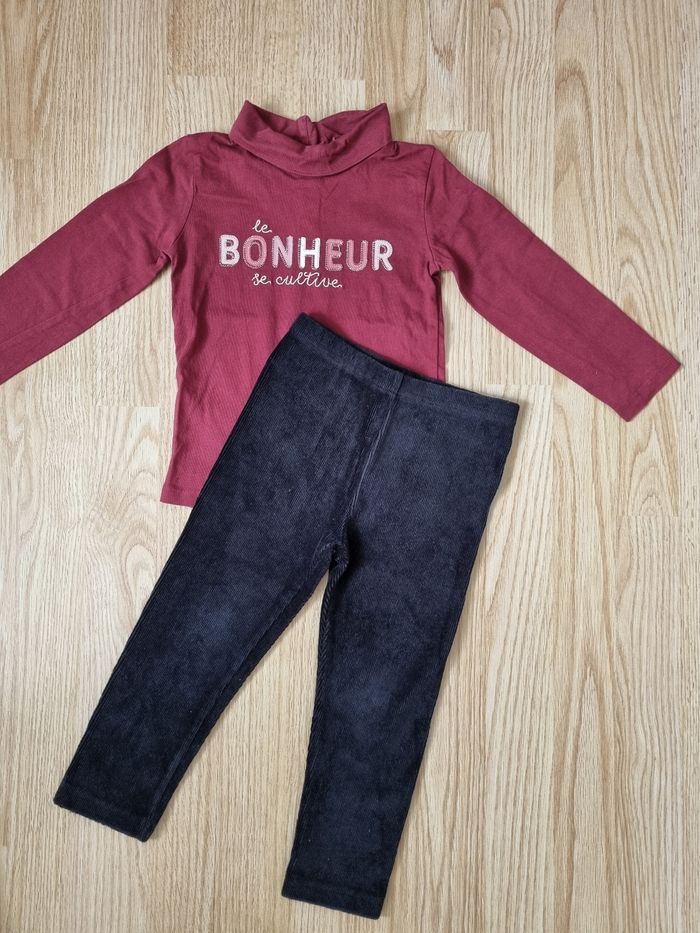 Ensemble fille 3 ans