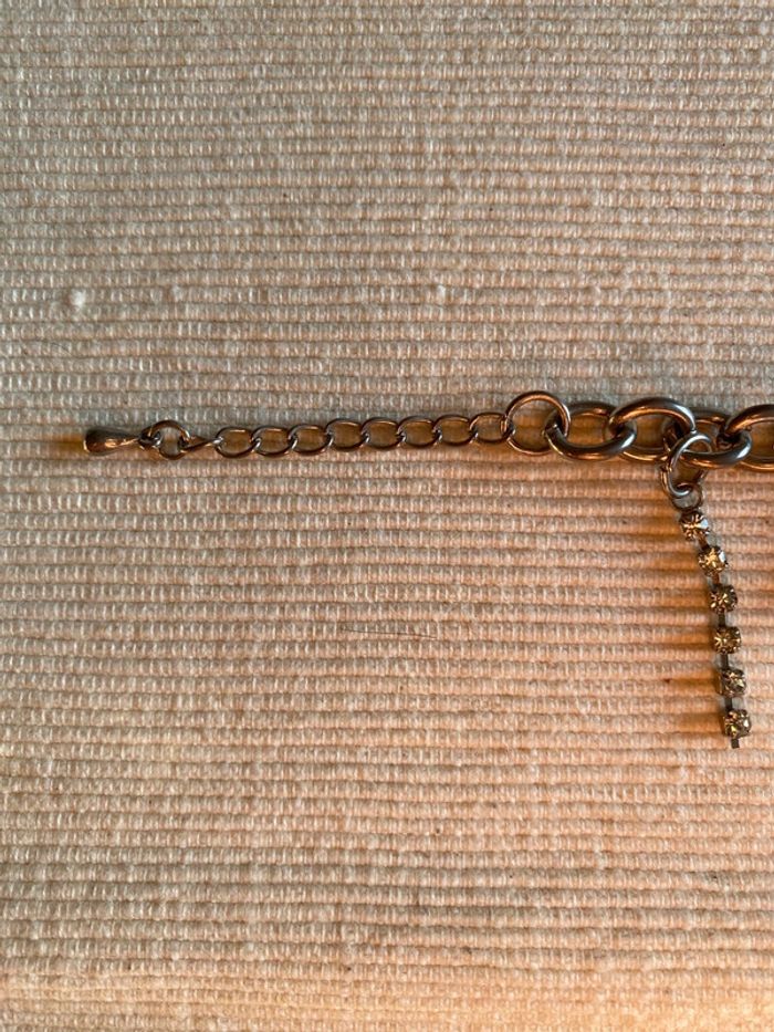 Bracelet avec charms en métal argenté - photo numéro 11