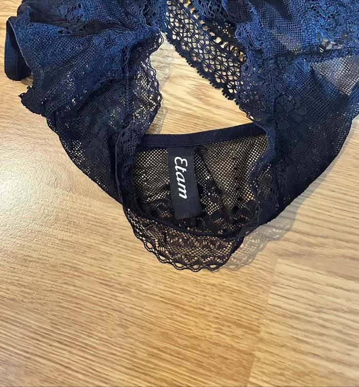 Brassière Etam en dentelle - fine & légère taille S - photo numéro 4